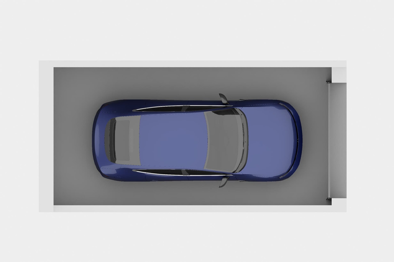 Tuwima 15 - Garaż - rzut